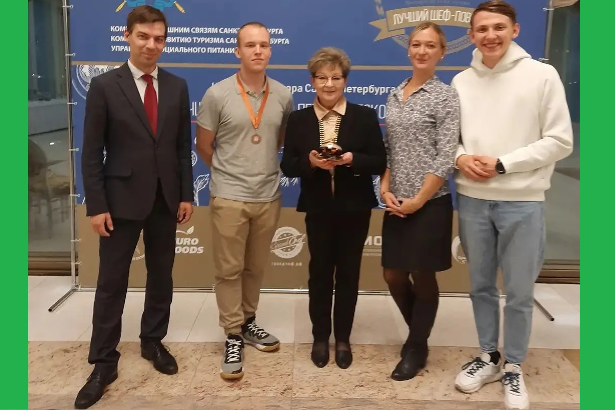 III место в чемпионате «Лучший юниор Петербургской кухни 2021»